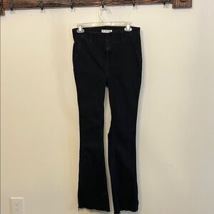 Free People Black Flare Jeans